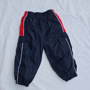 Sport Kids Navy and Red Athletic Cargo Pants 18 M